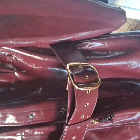 L'ATISTE Dress color Macroom with belt and gold hardware, faux leather. Size L - Picture 4 of 7